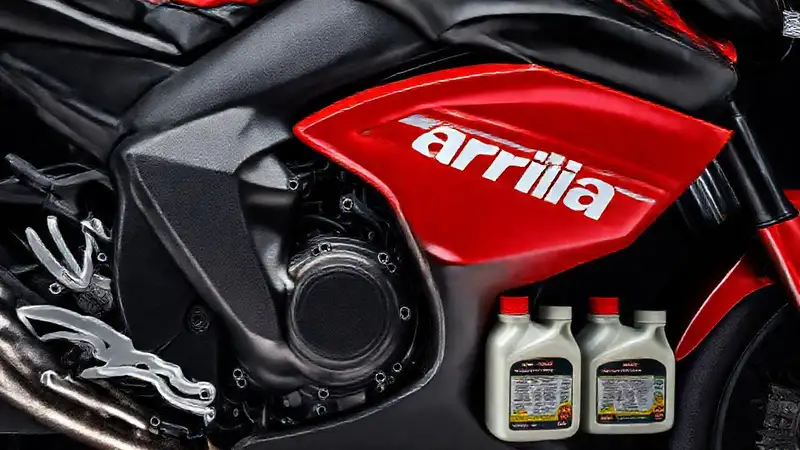 Aprilia: motor detallado, diseño elegante, alta resolución